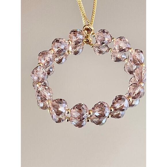 Purple Swarovski Beaded Bracelet - Picture 7 of 7